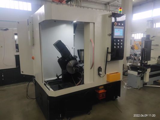 Afilador de hoja de sierra tCT para máquina de pulir de hoja circular de ángulo frontal CNC AF650