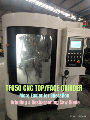 TFM650 Máquina de molienda de hojas de sierra circulares Tct CNC para reafinar