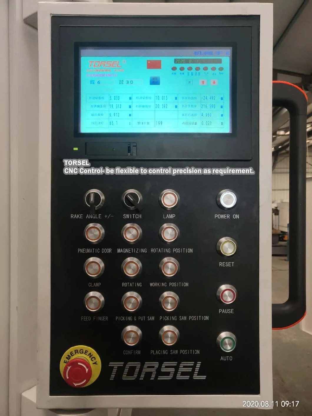 TORSEL Aguilador profesional de hojas de sierra / máquina de rectificación de hojas de sierra CNC 5